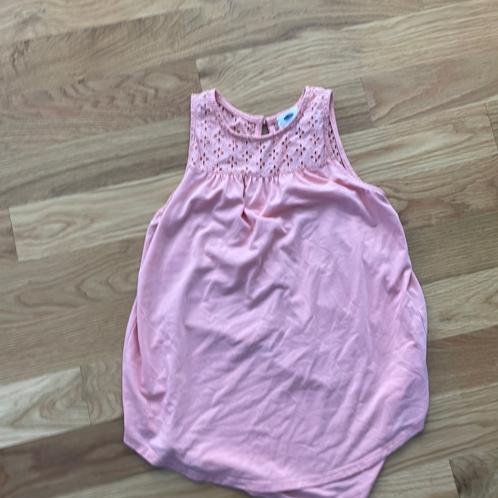 old navy pink/orange tank top